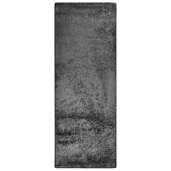 vidaXL Teppich Weich Rutschfest 67x180 cm Grau