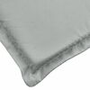 vidaXL Gartenbank-Auflage Melange Hellgrau 180x50x7 cm Stoff