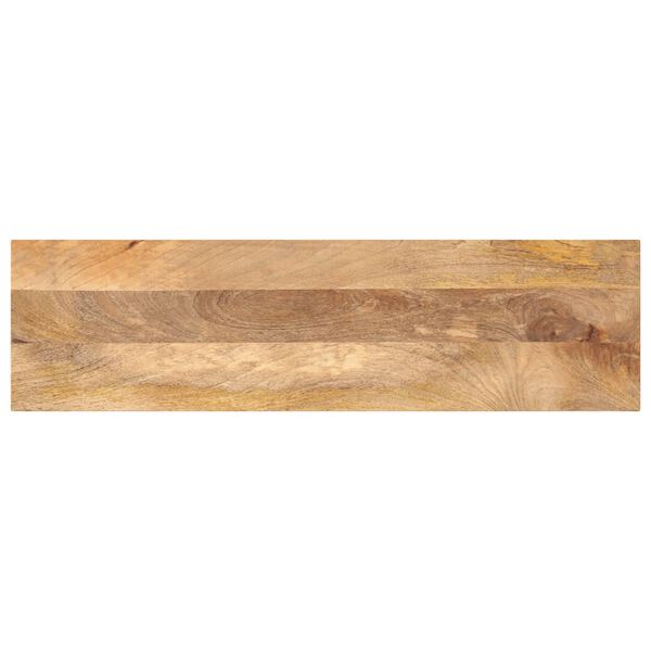 vidaXL Tischplatte 100x20x2,5 cm Rechteckig Massivholz Mango
