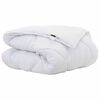 vidaXL Winterbettdecke Wei&szlig; 240 x 222 x 5 cm Polyester
