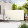vidaXL Seitenmarkise Ausziehbar 180x500 cm Creme