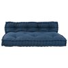 vidaXL Modulares Sofa 2 pcs Indigo 120 x 80 x 38 cm Stoff