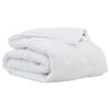 vidaXL Bettdecke 200 x 140 x 4 cm Keine Polyester Wei&szlig; Atmungsaktiv