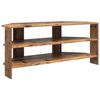 vidaXL EckTVSchrank Altholz 102x40,5x45cm Holzwerkstoff