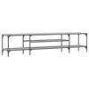 vidaXL TV-Schrank Grau Sonoma 201x35x45 cm Holzwerkstoff & Eisen