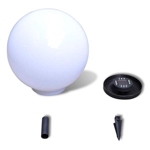 vidaXL Wegeleuchte LED 40 cm mit Erdspie&szlig;