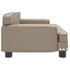 vidaXL Kindersofa Cappuccino 70x45x30 cm Kunstleder