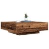 vidaXL Couchtisch Altholz 100 x 100 x 31 cm Holzwerkstoff