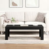 vidaXL Couchtisch Schwarz Eichen-Optik 102 x 50 x 35 cm Holzwerkstoff