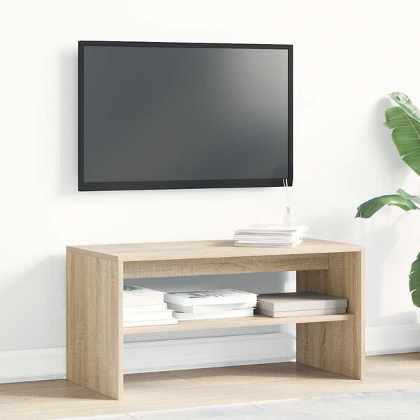 vidaXL TV-Schrank Sonoma-Eiche 80x40x40 cm Holzwerkstoff