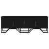 vidaXL TV-Schrank Schwarz 122x34x41 cm Holzwerkstoff