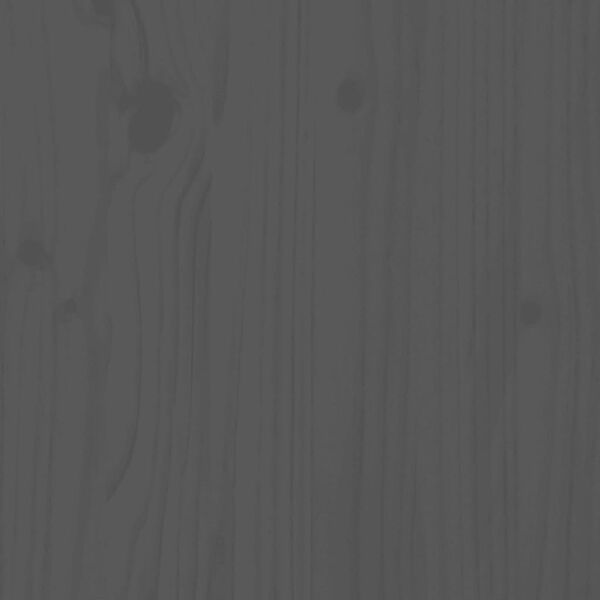 vidaXL 6-tlg. Garten-Lounge-Set Grau Massivholz Kiefer