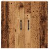vidaXL Wandschrank Altholz-Optik 60x31x60 cm Holzwerkstoff