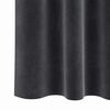 vidaXL Verdunkelungsvorh&auml;nge 2 pcs Dunkelgrau 140 x 245 cm Samt