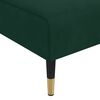 vidaXL Schlafsofa in L-Form Dunkelgr&uuml;n 271x140x70 cm Samt