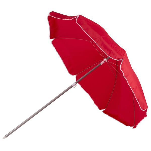 Bo-Camp Sonnenschirm 200 cm Rot