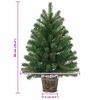 vidaXL K&uuml;nstlicher Weihnachtsbaum mit 150 LEDs Gr&uuml;n 95 cm PE und PVC