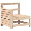 vidaXL 10-tlg. Garten-Sofagarnitur Massivholz Kiefer
