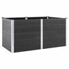 vidaXL Garten-Hochbeet 200x100x91 cm WPC Grau