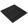 vidaXL Teppichfliese Gestreift Hellgrau 50 x 50 cm 20 Stk.