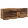 vidaXL Wandschrank Altholz 100 x 36,5 x 35 cm Holzwerkstoff