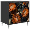 vidaXL Badezimmerschrank LOCHEM Schwarz Eichen-Optik 60 x 40 x 61 cm