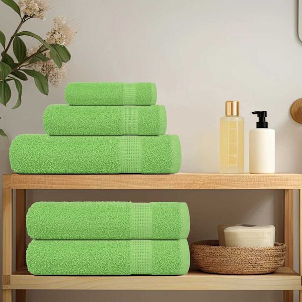 vidaXL Wascht&uuml;cher FROGN 10 Stk. Apfelgr&uuml;n 30x30 cm 360 g/m&sup2;