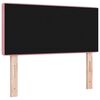 vidaXL Kopfteil mit Kopfteil Rosa 90 cm Kunstleder