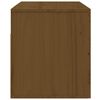 vidaXL Wand-Nachttische 2 Stk. Honigbraun 50x36x40 cm