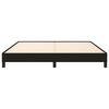 vidaXL Bettgestell ohne Matratze Schwarz 160x200 cm Stoff