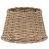 vidaXL Lampenschirm Braun &Oslash;38x23 cm Korbweide