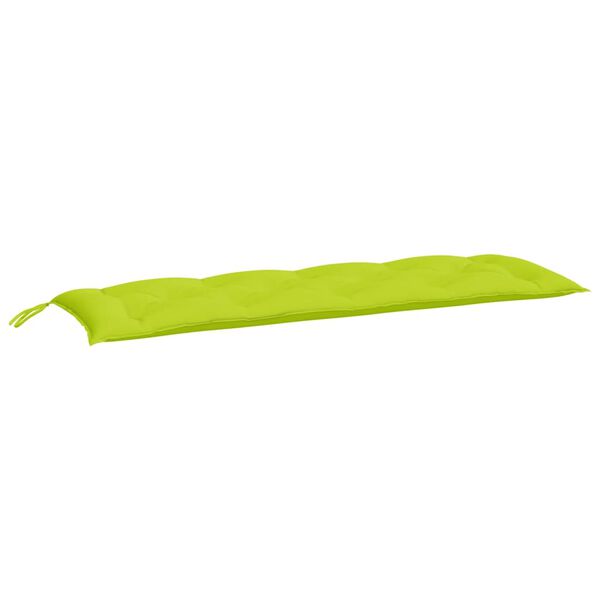 vidaXL Gartenbank-Auflage Hellgr&uuml;n 150x50x7 cm Oxford-Gewebe