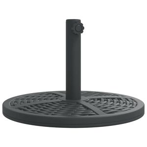 vidaXL Sonnenschirmst&auml;nder f&uuml;r &Oslash;38/48 mm Mast 12 kg Rund