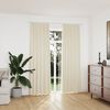 vidaXL Verdunkelungsvorh&auml;nge mit Haken 2 Stk. Samt Creme 140x225cm