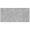 vidaXL Kopfteil Betongrau 160x1,5x80 cm Holzwerkstoff