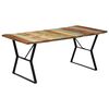 vidaXL Esstisch 180x90x76 cm Altholz Massiv