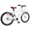 vidaXL Kinderfahrrad 24 Zoll f&uuml;r 8-12 Jahre alt wei&szlig;