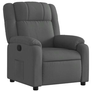 vidaXL Relaxsessel, Stoff, Dunkelgrau
