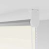 vidaXL Verdunkelungsrollo Cremewei&szlig; 120x150cm Stoffbreite 116,6cm