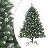 vidaXL K&uuml;nstlicher Weihnachtsbaum mit St&auml;nder 120 cm PVC