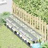 vidaXL Pflanzenabdeckung mit &Ouml;sen 1x5 m PVC