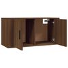 vidaXL TV-Wandschr&auml;nke 2 Stk. Braun Eichen-Optik 80x34,5x40 cm
