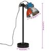 vidaXL Schreibtischlampe 25 W Mehrfarbig 15x15x55 cm E27