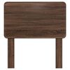 vidaXL Kopfteil mit Kopfteil Braun Eichen-Optik 75 cm Holzwerkstoff