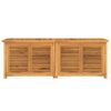vidaXL Gartenbox mit Beutel 150x50x55 cm Massivholz Teak
