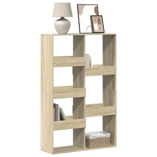 vidaXL B&uuml;cherregal Sonoma-Eiche 100x33x155,5 cm Holzwerkstoff