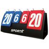SportX Anzeigetafel mit Knopfverschluss