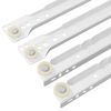 vidaXL Schubladenschiene 2 pcs Wei&szlig; 350 mm Stahl