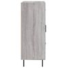 vidaXL Sideboard Grau Sonoma 69,5x34x90 cm Holzwerkstoff