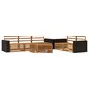 vidaXL Outdoor-Sofagarnitur 6 stk. Natur Massivholz Akazie